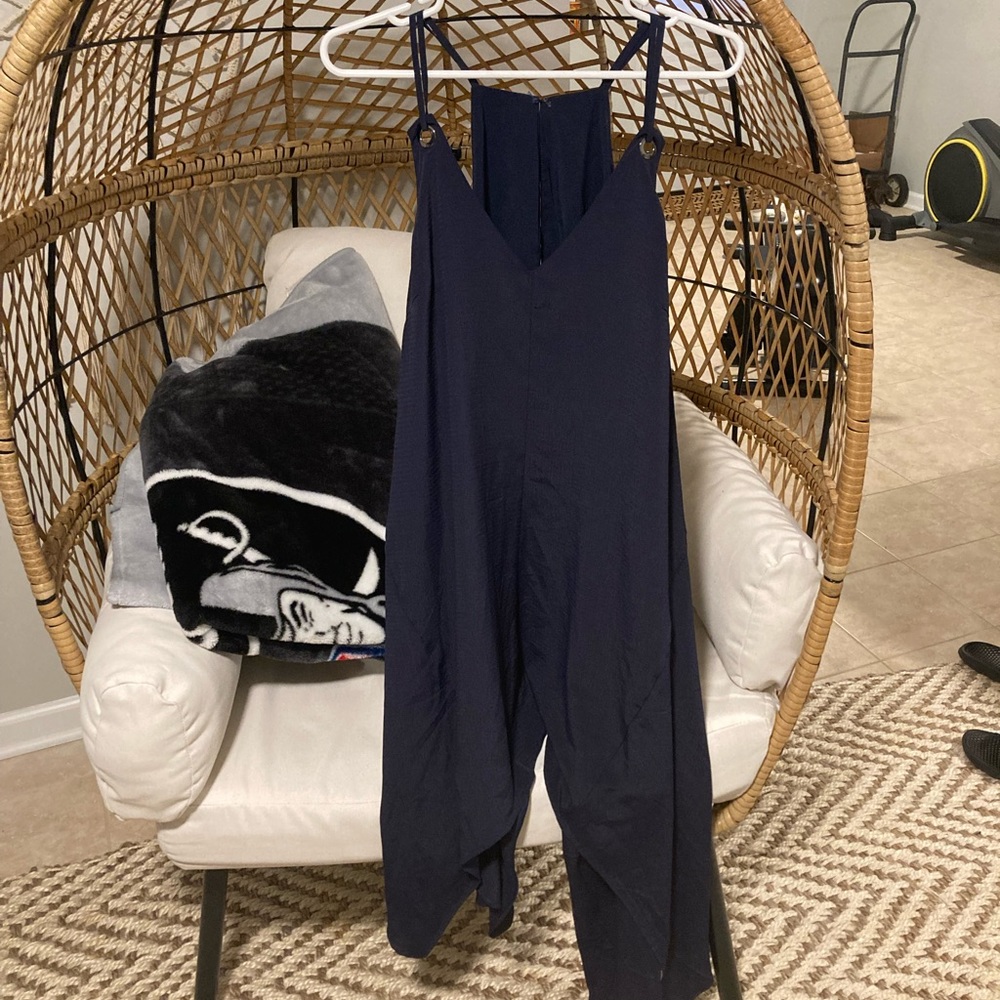Blue dress